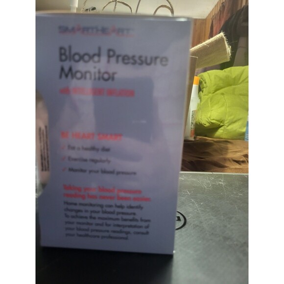 SmartHeart Blood Pressure Monitor Intelligent Inflation Wrist 2 Person NEW - Picture 5 of 6